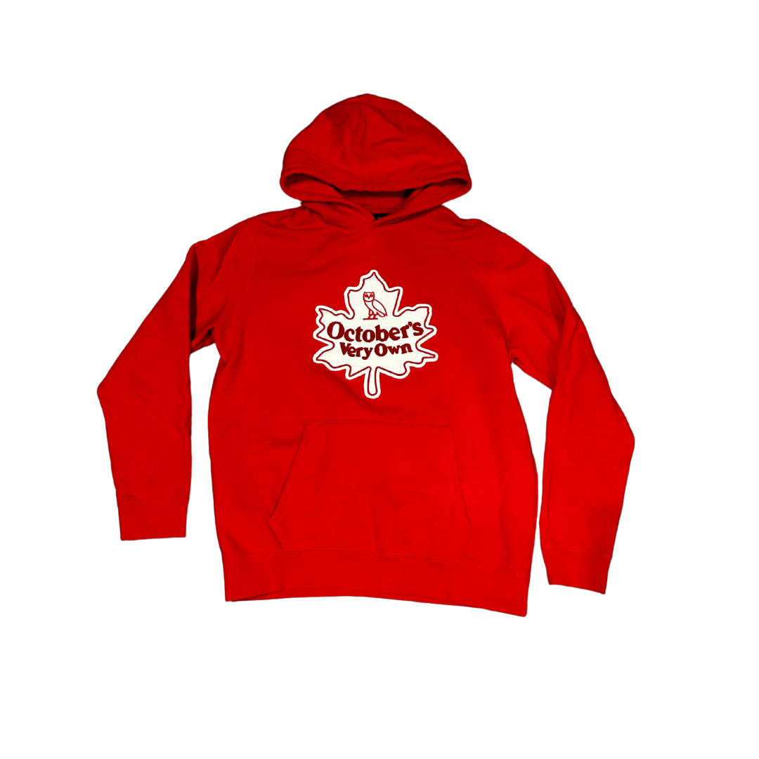 Ovo Canada Day Hoodie Red (Preowned) - Pre-Owned