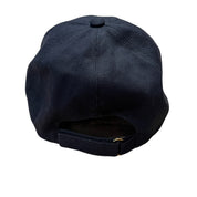 GUCCI La Saison Logo Label Drill Baseball Cap Black (Preowned) - Pre-Owned