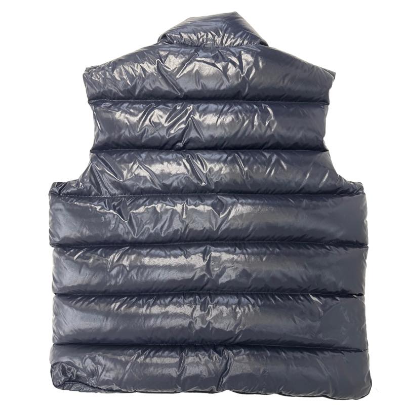 Moncler Tibb Down Vest Navy - Pre-Owned Size L