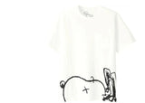 KAWS x Uniqlo x Peanuts Snoopy Face Pocket Tee Tee White (Flawed)