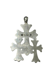 Chrome Hearts Triple Cross Pendant - Gently Used