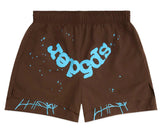 Sp5der OG Web Double Layer Short Brown