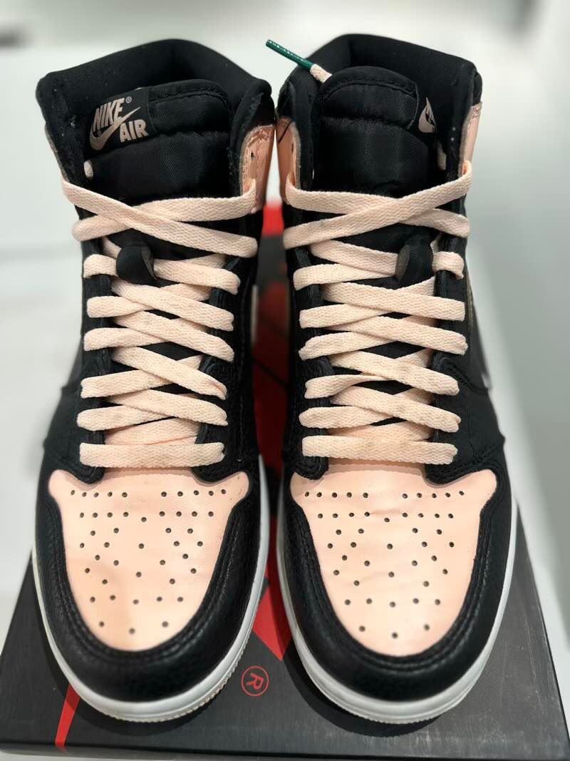Jordan 1 Retro High Black Crimson Tint - Pre-Owned Size 8