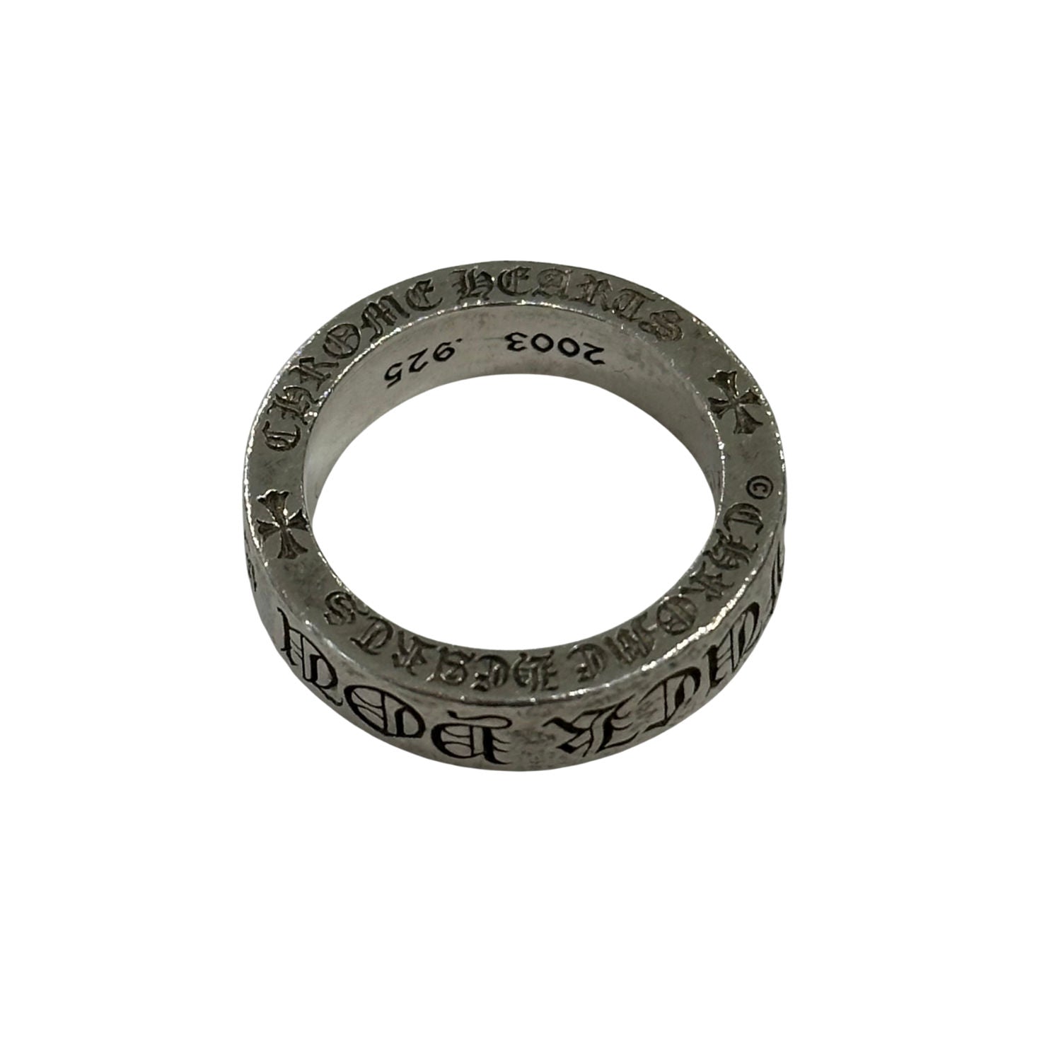 Chrome Hearts Fuck You 6mm Spacer Ring - Pre-Owned