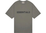 Fear of God Essentials Boxy T-Shirt Applique Logo Cement