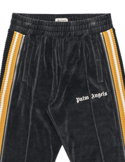 Palm Angels Chenille Track Pants Black/Yellow