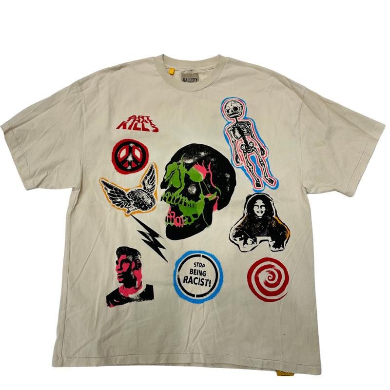Gallery Dept. Illadox Tee Cream - Pre-Owned Size XL