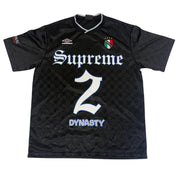 Supreme Umbro Soccer Jersey Black - Lightly Used Size M