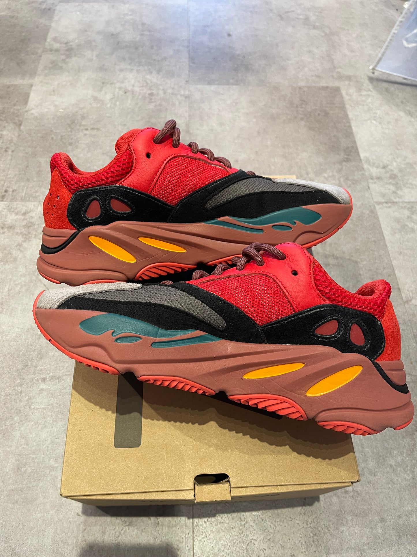 Adidas Yeezy Boost 700 V1 Hi-Res Red (Preowned)