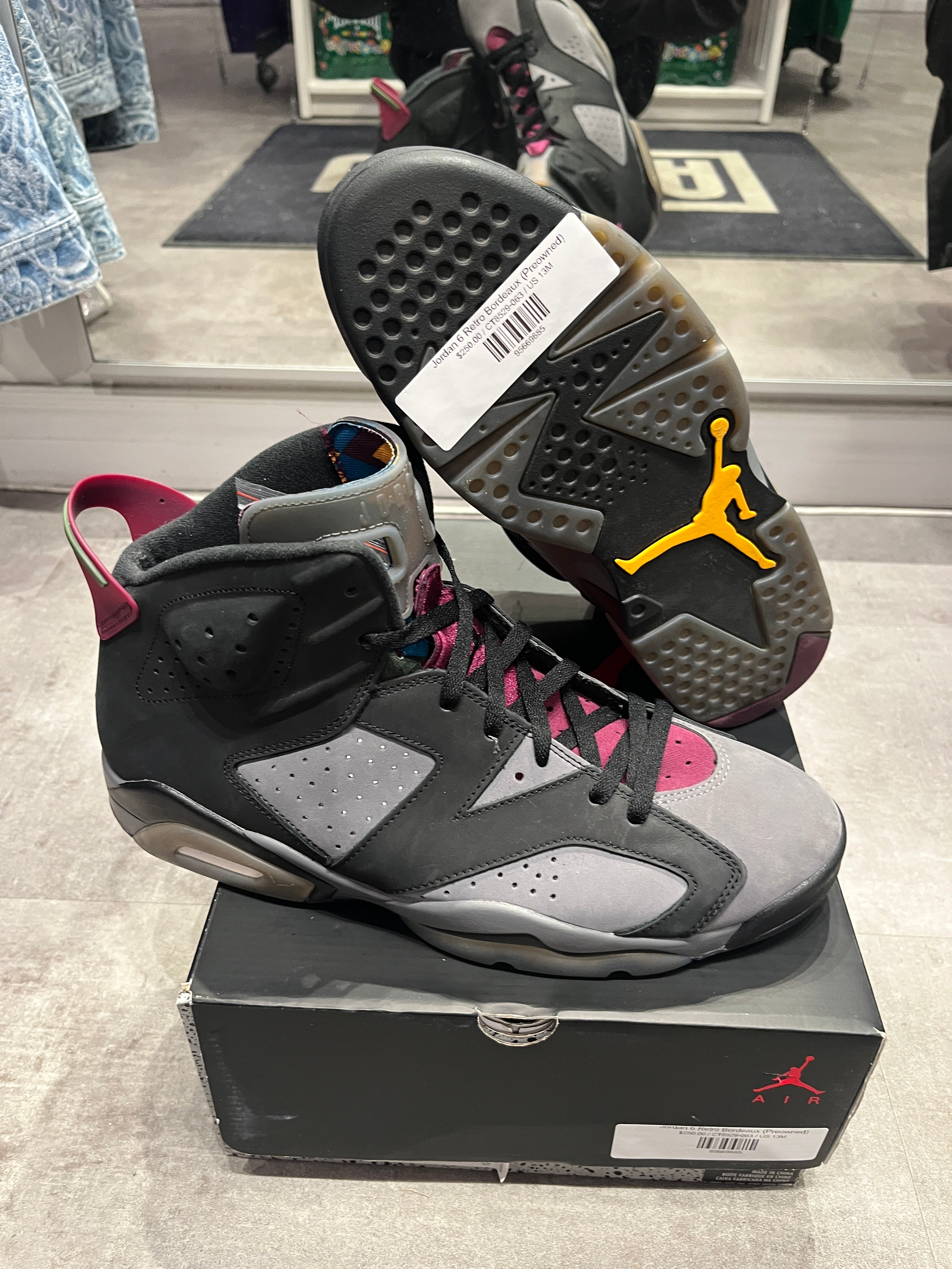 Jordan on sale bordeaux 6