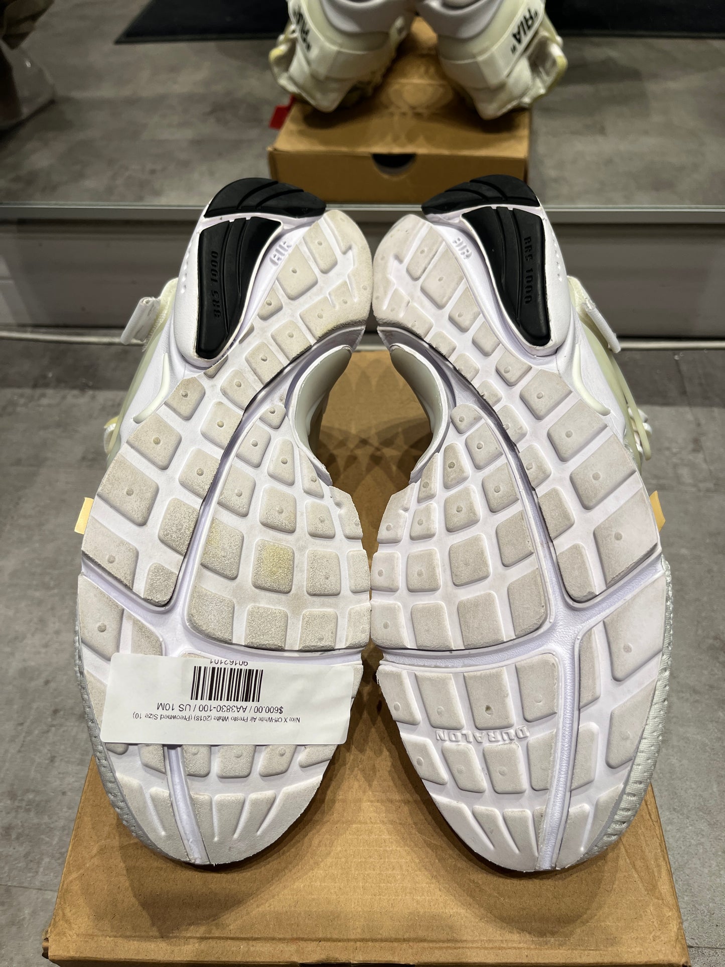 Nike X Off-White Air Presto White (2018) (Preowned Size 10)