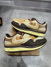 Nike Air Max 1 Travis Scott Cactus Jack Baroque Brown (Preowned Size 8.5)