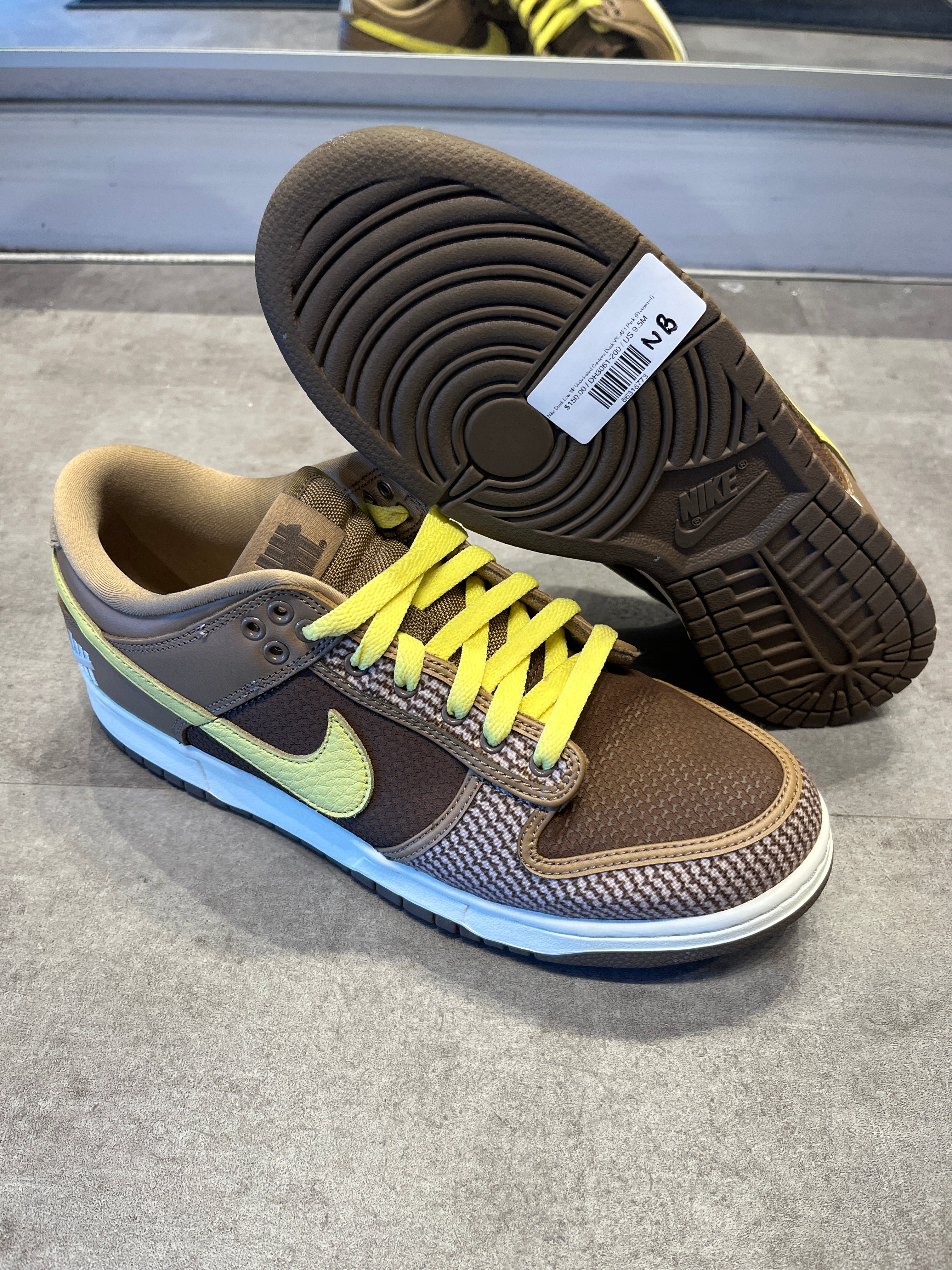 Nike Dunk Low SP Undefeated Canteen Dunk VS. AF1 Pack (Preowned)