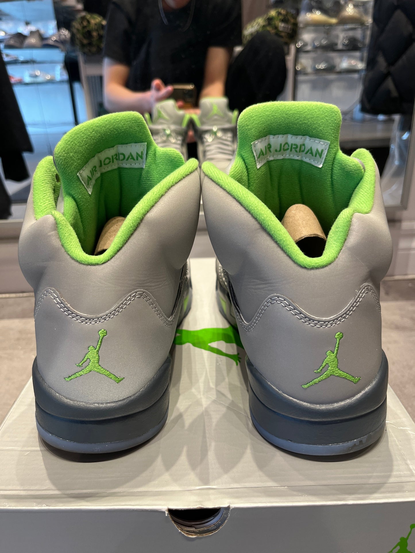 Jordan 5 Retro Green Bean (2022) (Preowned Size 10)