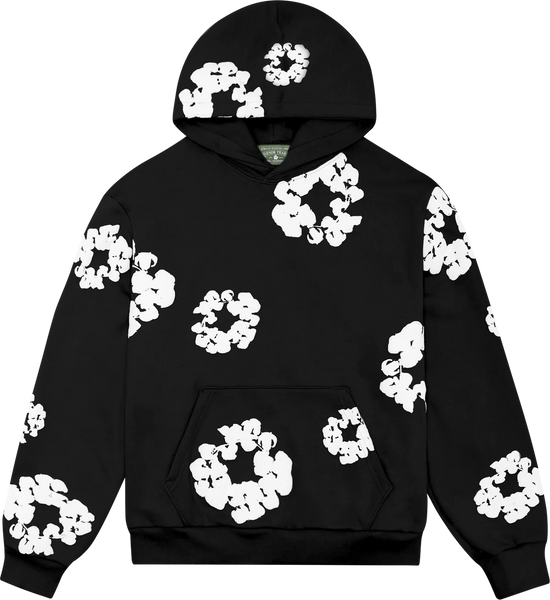 Denim Tears The Cotton Wreath Sweatshirt Black – Utopia Shop