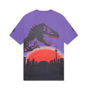 Ovo Toronto Raptors Jurassic Park Skyline T-Shirt Purple (Preowned)