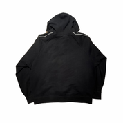 Supreme Falcon Raglan Zip Up Hooded Sweatshirt Black (Preowned)