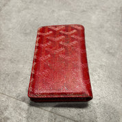 Goyard Saint Pierre Card Holder Red (Preowned)