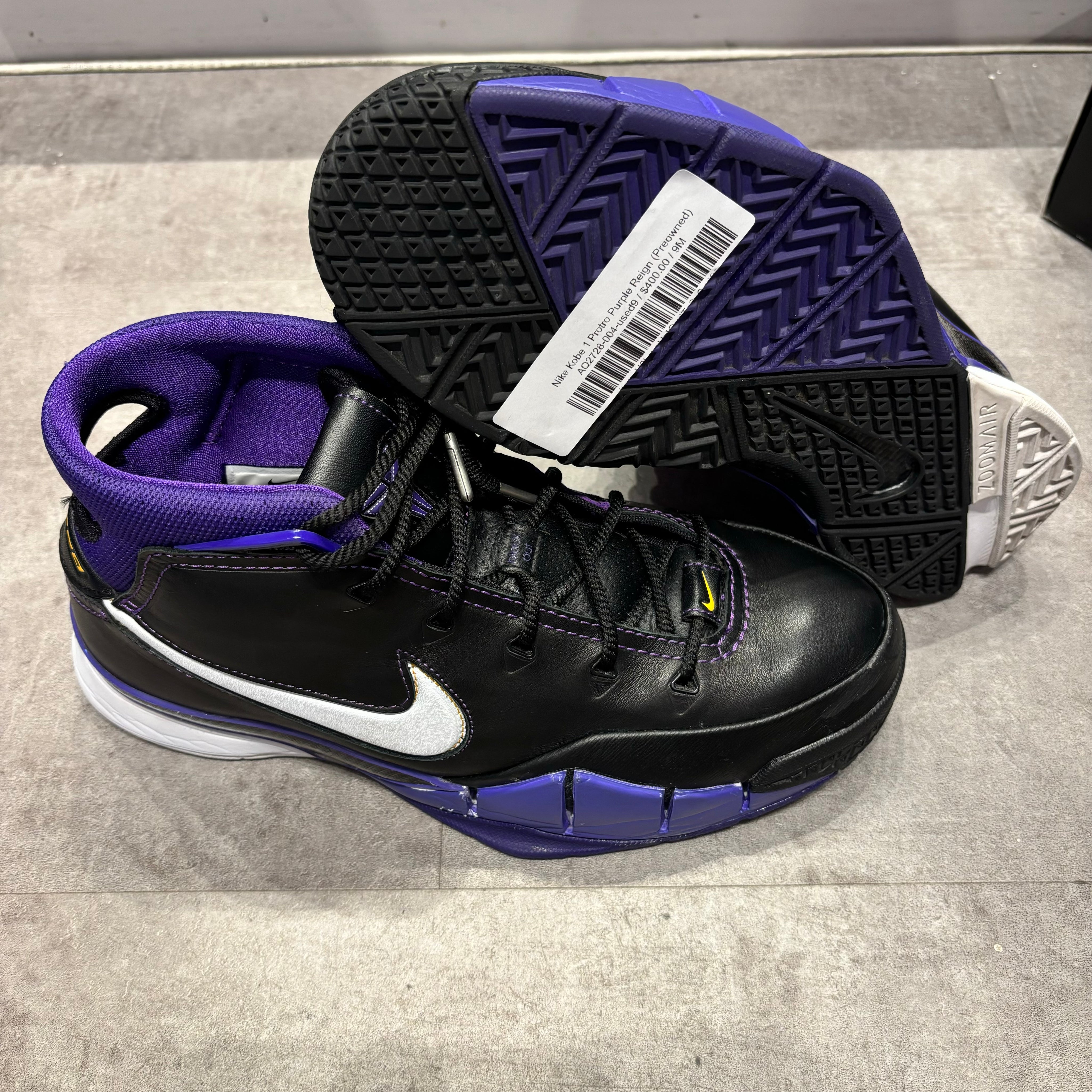 Nike Kobe 1 Protro Purple Reign (Preowned)