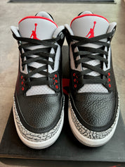 Jordan 3 Retro Black Cement (2018) (Preowned Size 9.5)