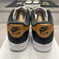 Nike Air Force 1 Low Black White Metallic Gold (Preowned)