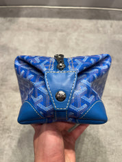 Goyard Boeing 25 Toilet Bag Sky Blue