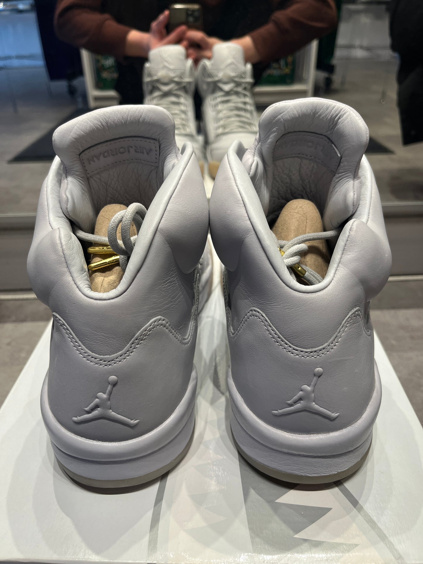 Jordan 5 Retro Premium Pure Platinum (Preowned Size 13)