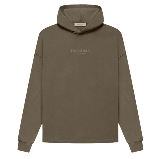 Fear of God Essentials Relaxed Hoodie (FW22) Wood