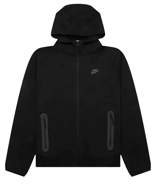 Nike Tech Fleece Full Zip Hoodie Black/Black