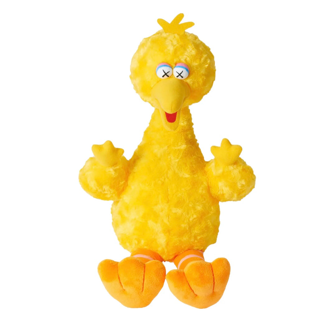 Kaws Sesame Street Uniqlo Plush Toy Big Bird