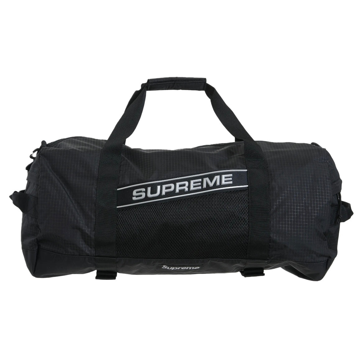 Supreme Logo Duffle Bag (FW23) Black