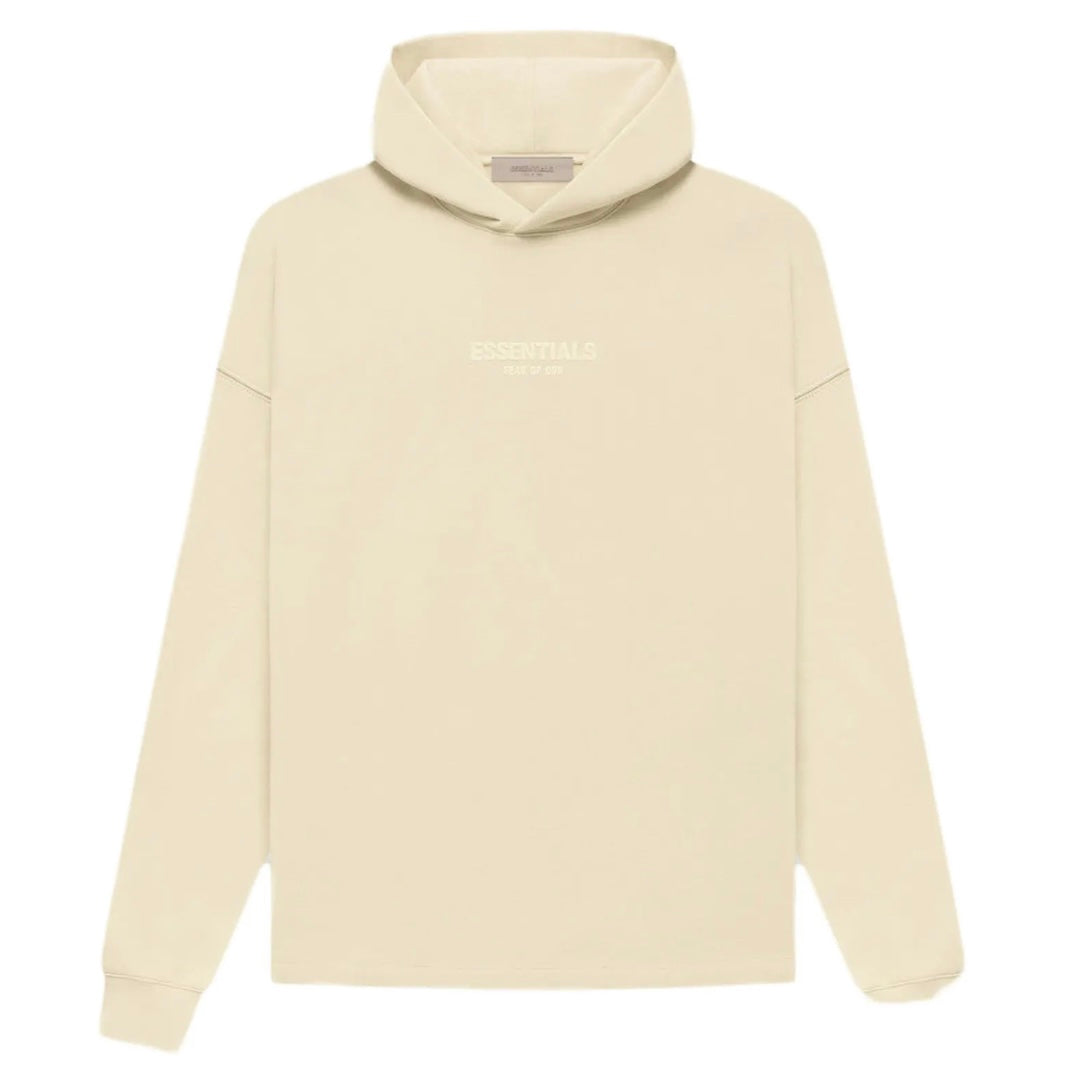 Fear of God Essentials Relaxed Hoodie (FW22) Eggshell