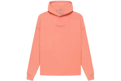 Fear of God Essentials Relaxed Hoodie (FW22) Coral