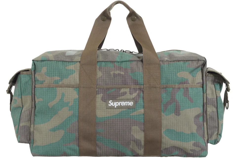 Supreme Duffle Bag (SS24) Woodland Camo