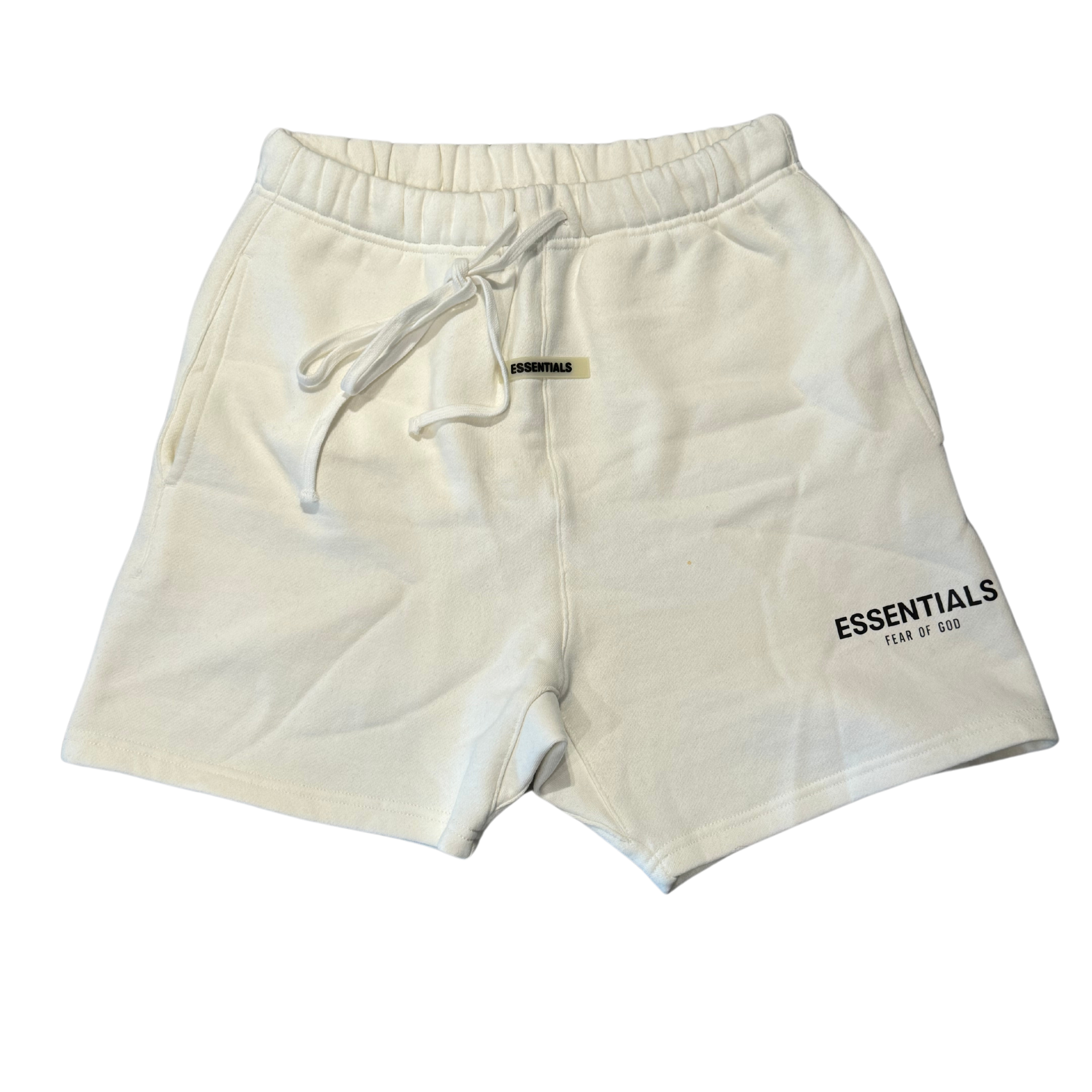 Fear of God Essentials Shorts (FW19) White (Preowned)