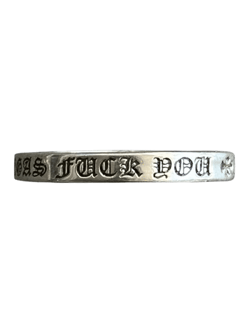 Chrome Hearts Las Vegas Exclusive Fuck You Spacer Ring (Size 5.5)