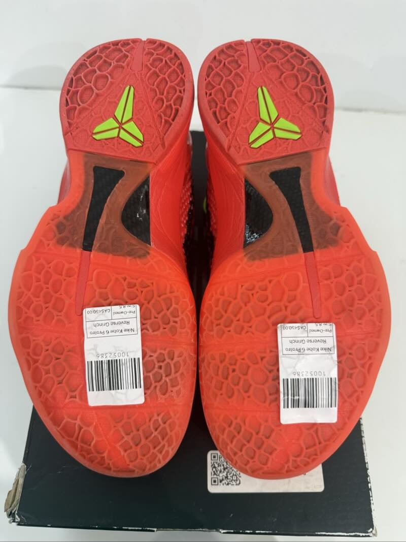 Nike Kobe 6 Protro Reverse Grinch - Pre-Owned Size 8.5