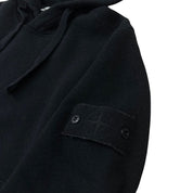 Stone Island Shadow Project Knit Hoodie Black (Preowned Size - Pre-Owned