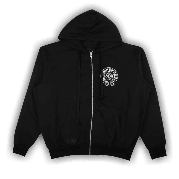 Chrome Hearts Los Angeles Exclusive Zip-Up Hoodie Black