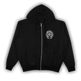 Chrome Hearts Los Angeles Exclusive Zip-Up Hoodie Black
