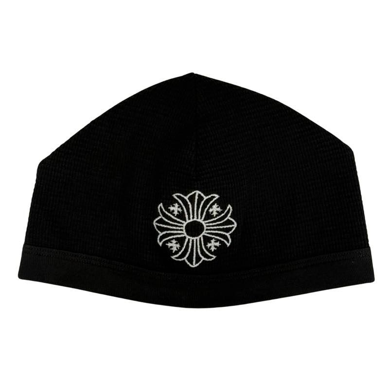 Chrome Hearts Plus Cross Skull Cap Beanie Black/White - Lightly Used