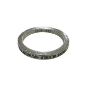 Chrome Hearts Paris Exclusive Fuck You 3mm Spacer Ring - Lightly Pre-Owned