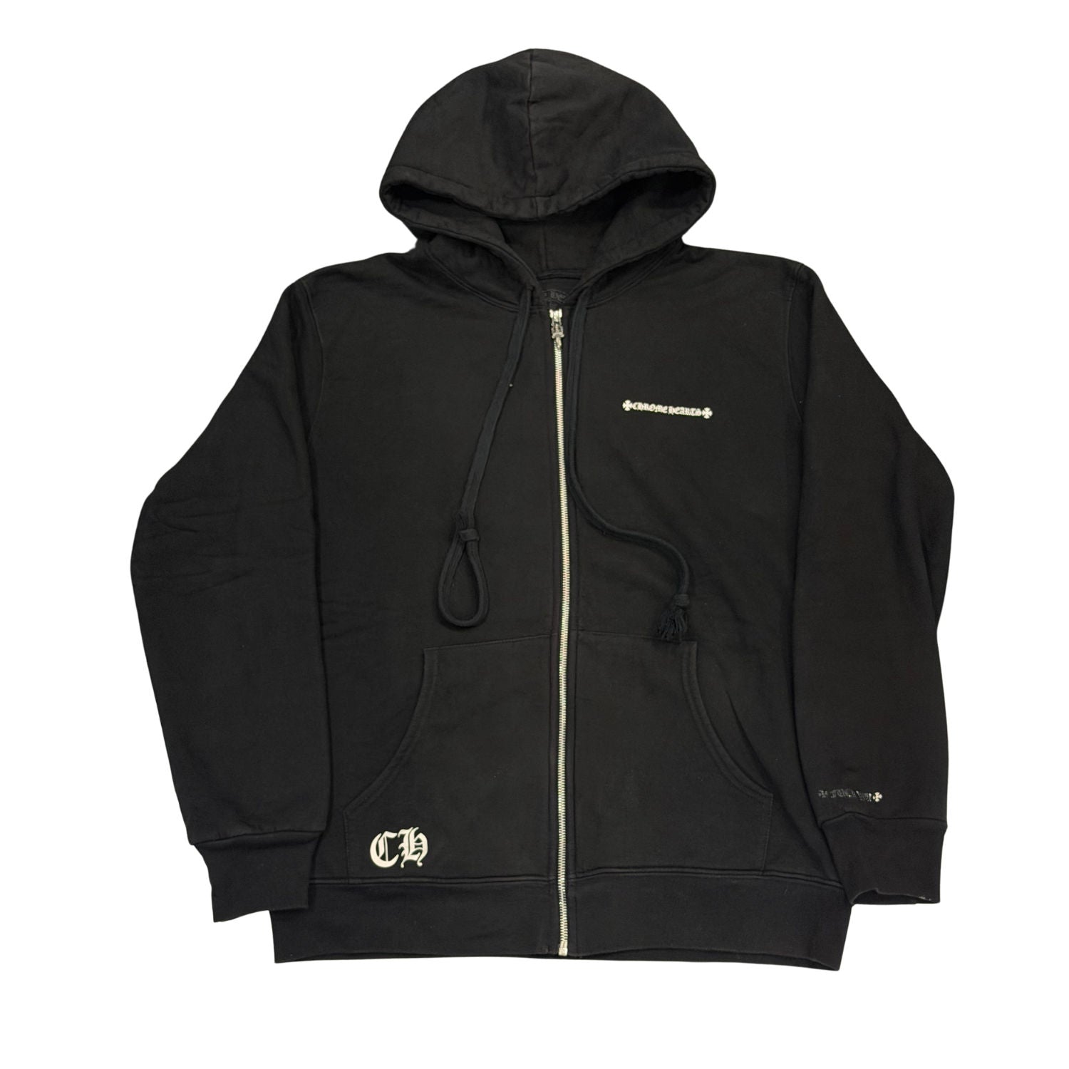 Chrome Hearts Made In Hollywood Thermal Zip-Up Black - Pre-Owned Size L