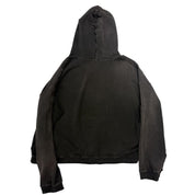 Enfants Riches Deprimes Classic Logo Hoodie Sun Faded Black - Lightly Pre-Owned Size XL