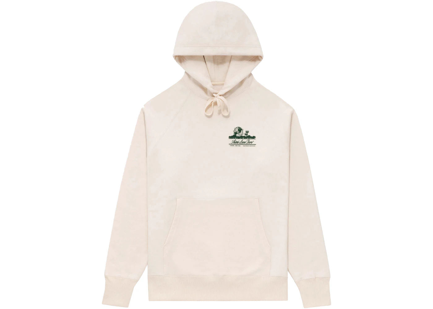 Aime Leon Dore Unisphere Hoodie Cream