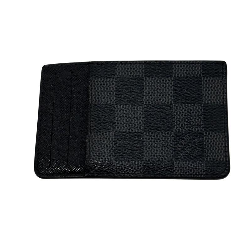 Louis Vuitton Damier Graphite Neo Card Holder Black - Gently Used