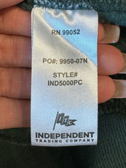 Pleasures Krishna Logo Hoodie Green - Pre-Owned