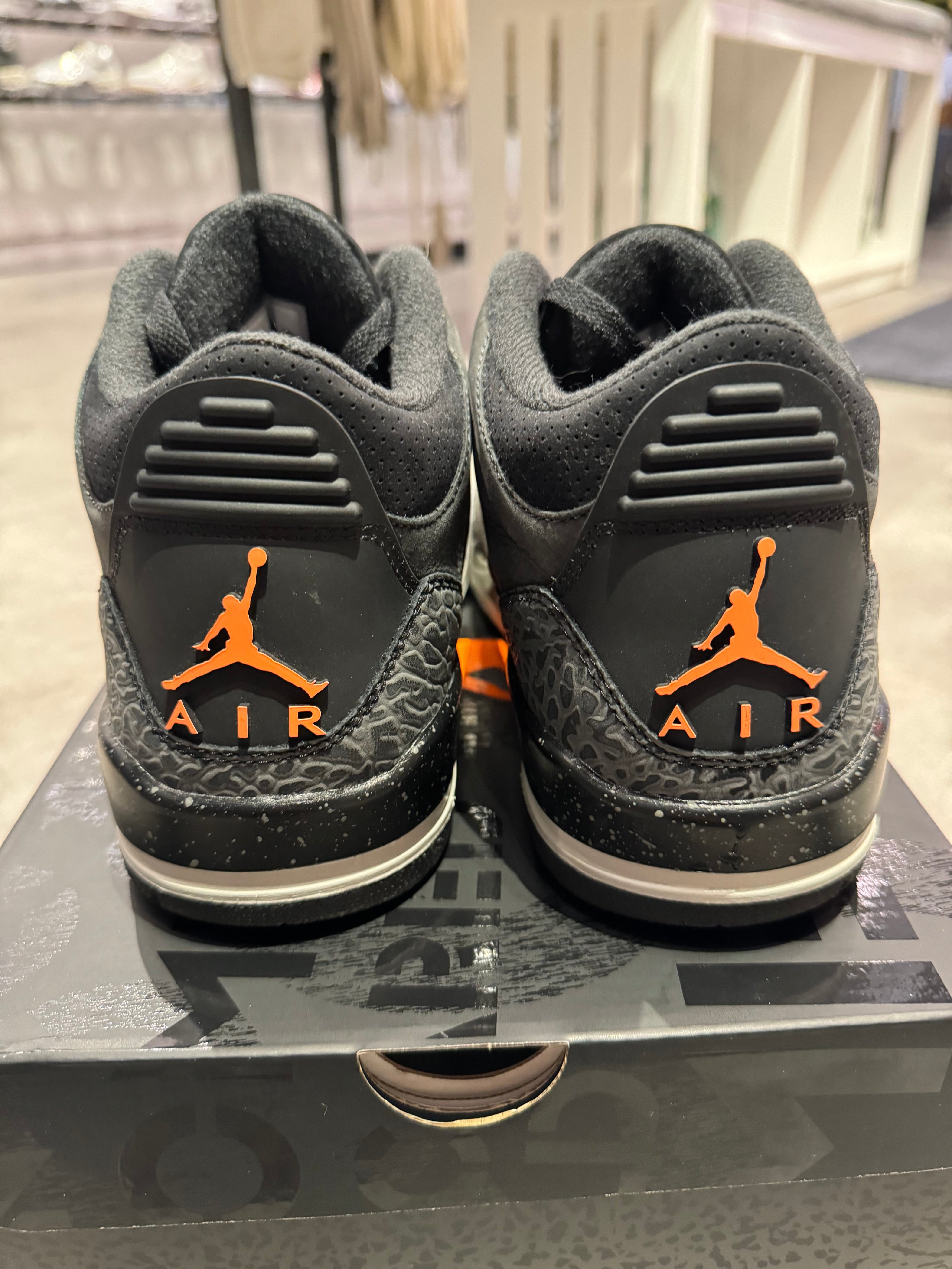 Jordan 3 Retro Fear Pack (2023) (Preowned Size 8.5)