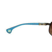 Chrome Hearts The Beast II Sunglasses Black/Blue