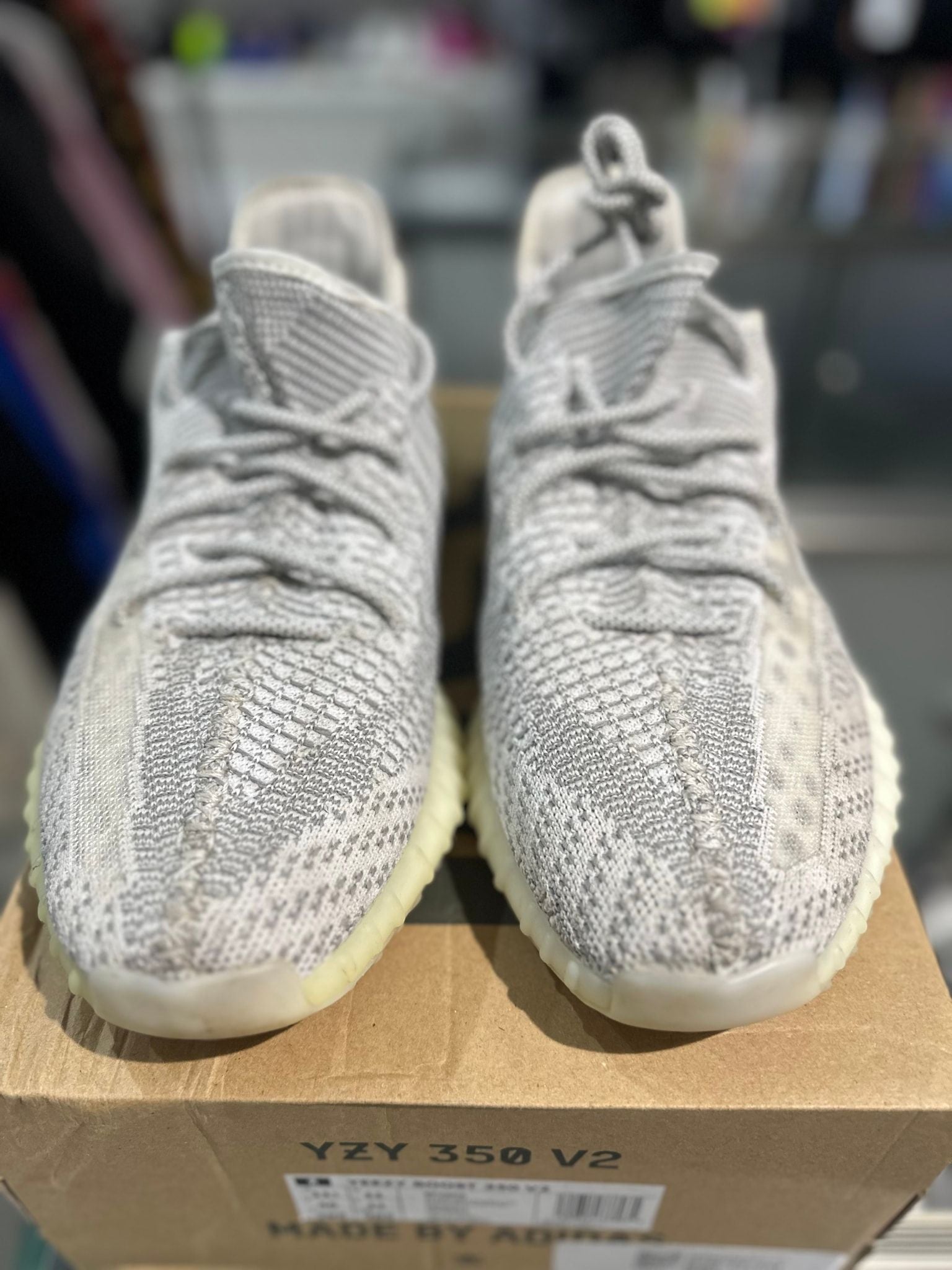 Adidas Yeezy Boost 350 V2 Static (Non-Reflective) - Pre-Owned Size 11.5